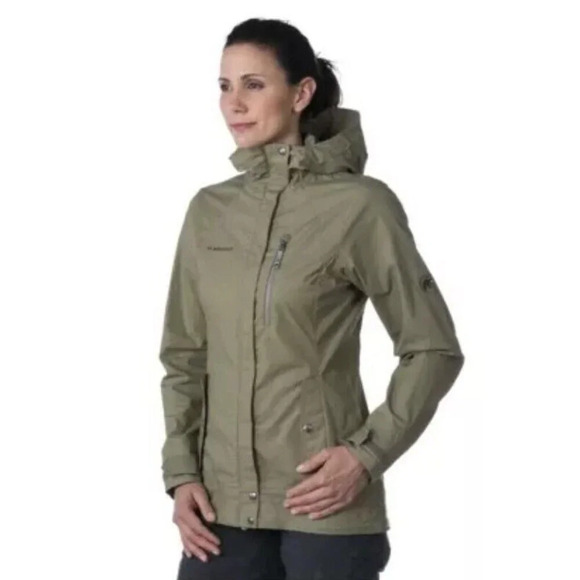 Mammut Trovat Guide SO Hooded Walking Outdoor Soft Shell Ladies Jacket sz. M - Picture 1 of 16